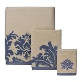 Classic Sheered Jacquard 3-pc. Towel Set