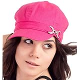 Unisex Wool Newsboy / Cabbie Winter Hat / Cap with Rhinestone Buckle Accent ( 5 Colors )