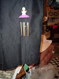 ANGEL ON A ROSE WIND CHIMES - B001DRKDRY