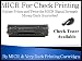 HP P1102W 1102W CE285A 85A MICR Toner Cartridge for Check Printing 2.2K (Two Times Darker and MICR Signal Two Times Stronger. Compare. Money Back Guarantee) by MICR & Very Dark Print Toner Cartridges