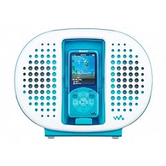SONY ウォークマン用ドックスピーカー防水タイプ  ブルー RDP-NWR100/L