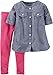 Carter's Girls 2 Pc Playwear Sets, Print, 3T