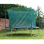 Ultra High Quality 10ft Trampoline In Green Made From Heavy Duty Weather Resistant Material - Includes Free Safety Net With Zip Fastening - Fully TUV Safety Approved
