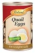 Roland Quail Eggs, 15-Ounce Packages (Pack of 6)