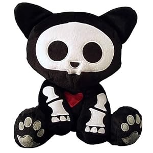 Skelanimals Kit (Cat) Deluxe 8-Inch Plush by Toynami