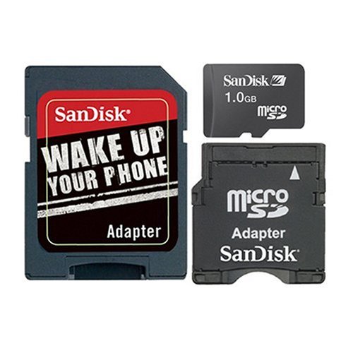 Childrens Toyshop  Electronics : SANDISK MICROSD 1GB 3IN1 ADAP