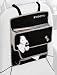 BONFORM [ ボンフォーム ] SNOOPY [ スヌーピーボーン ] シートバックポケット [ ブラック ] ［ 可愛いスヌーピーのマスコット付き!! ］ 7460-08BK