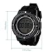 Hiwatch Mens Watches Waterproof Digital Black Wrist Watch for Men Women