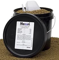 Mazuri Aquatic Turtle Diet, Extruded 3.9mm Floating Pellet Is Designed For All Life Stages Of Freshwater Turtles. 7.5 lbs.
