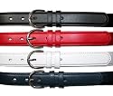 Genuine Leather Women's Dress Belt Basic Colors by CTM