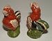 Vintage Mexico Pottery Chicken Salt & Pepper Shakers
