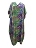 Bohemian Kaftan Dress Multi Color Printed Caftan