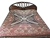Pashmina Blanket Throw Jamawar Cashmere Bedspreads Indian Bedding