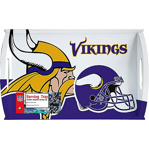 Siskiyou Sports  Minnesota Vikings NFL Serving Tray
