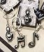 Musical Note Keychains: Music Wedding Favors, 36
