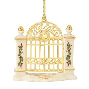 Lenox First Year in New Home Gate, Christmas Ornament