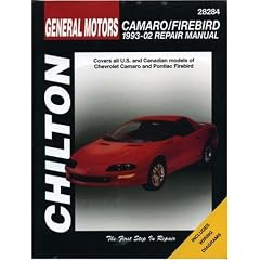 Chilton's General Motors: Camaro And Firebird 1993-2002