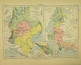1886 MAP RUSSIA CAUCASIA ARMENIA BRITANNICA NINTH PRINT