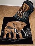 Elephant | Luxury Acrylic | Throw Blanket