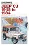 Chilton's repair & tune-up guide Jeep CJ, 1945-84: CJ-2A, CJ-3A, CJ-3B, CJ-5, CJ-6, CJ-7, Scrambler