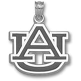 Auburn Tigers AU 5/8 Enamel Pendant (Silver)