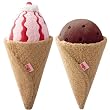 HABA Two Petite Rose Reversible Venezia Ice Cream Cones