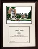 Purdue Boilermakers Framed Scholar Diploma Frame with Lithograph