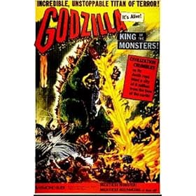 "Godzilla - Roland Emmerich Jean Reno" -Grande affiche PAPIER- poster - Dimensions 100 x 70 cm (environ)