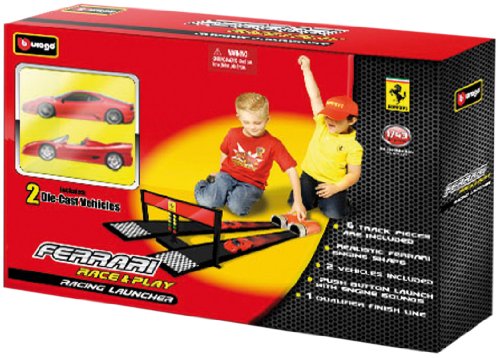 Bburago 31205 - Ferrari Race & Play Racing Launcher, ink. 1 Auto, 1:43 (sortiert) Preisvergleich
