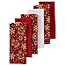 The Big One Christmas Gingerbread Kitchen Towels 6-pack