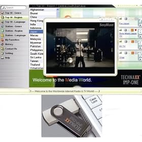 Technaxx - IMP-ONE Technaxx - Lecteur et enregistreur de radio / TV sur Internet