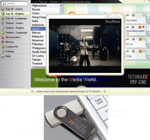 Technaxx IMP One - Internet Media Player (Internet Radio/TV-Player und Rekorder, Plug und  Preisvergleich