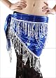 Store711 Sequins Tassel Triangle Towel