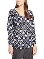 19.70 Seventy Blusa Mt0842910172 (Azul / Marrón)