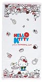 SANRIO ハローキティ ワンダフルデイ(ミルク繊維・片面ガーゼ) バスタオル 60002の画像