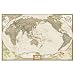 World Executive, Pacific Centered Wall Map (tubed)