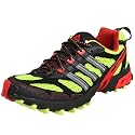 adidas Men's Kanadia TR Running Shoe,Slime/Black/Red,12 M