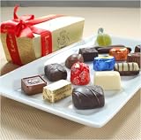 Leonidas Chocolate Assortment - Dark, Milk & White Chocolate in Ballotin Gift Box