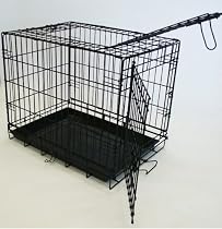 Brand New 2 Doors Dog Kennel Crate Cage 24x17x20 - DSA24