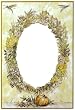 Autumn Scene with Oval Mirror