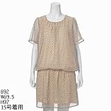 （サブ　ストリート（大きいサイズ））sub street ワンピース（ドット柄シフォンワンピース） レディス サブ