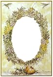 Autumn Scene with Oval Mirror