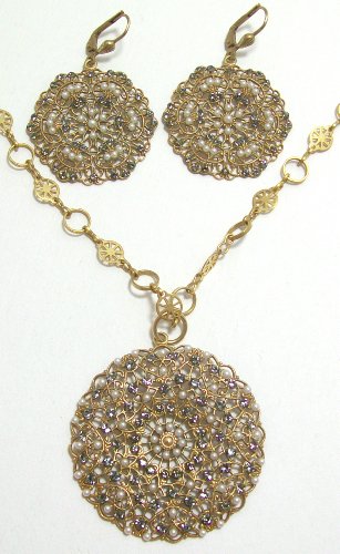 La Vie Parisienne 14K Antique Gold (Plated) Set of 18