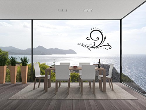 Imagen 2 de Etiqueta de la pared d46 Bastante Tribal planta 40x27 cm