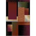 Blocked Contempo Rug Collection - Jet Black
