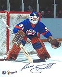 BILLY SMITH NY Islanders Goalie SIGNED 8x10 Photo