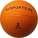 2 KG Medizinball GYMNASTIKBALL ORANGE