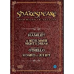 Shakespeare Collection Gift Box Set : Othello (Orson Welles) ~ A Midsummer Night's Dream (James Cagney) ~ Hamlet (Laurence Olivier) ~ Romeo and Juliet (Norma Shearer) [Import] (All-region)