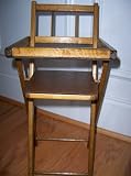 Wood Vintage Doll High Chair 20 Inch