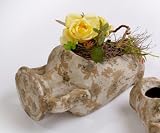 Eigenschaften   / AMPHORE PFLANZKRUG ANTICO 30 CM CREME KERAMIK
